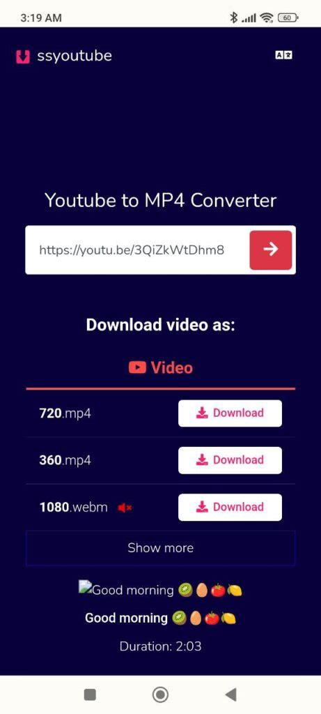 ss youtube free.
